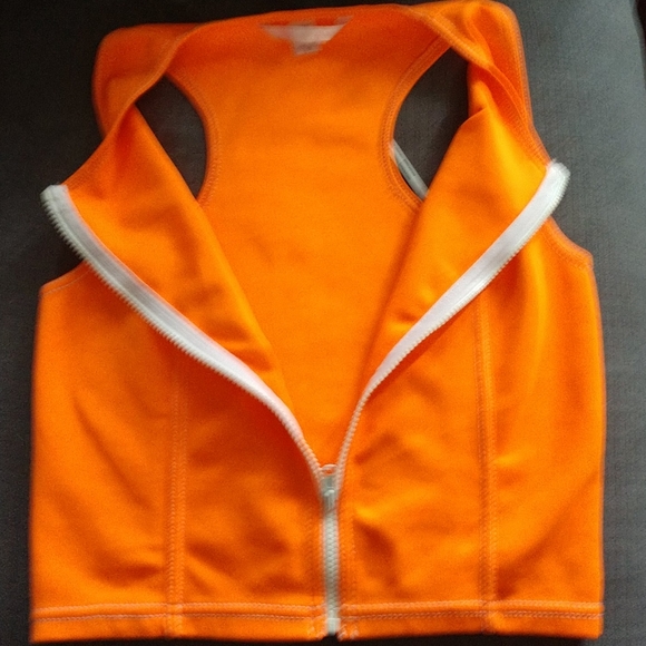 Victoria's Secret surf top neon orange sz sm - Picture 2 of 4